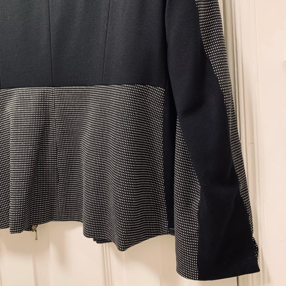 Classy office jacket, black with white dots🖤🤍 - Picture 14 of 14